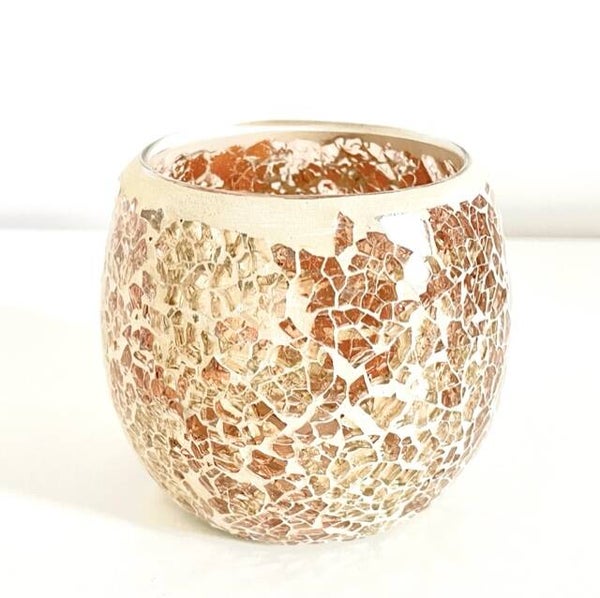 Theelichthouder Goudkleurig