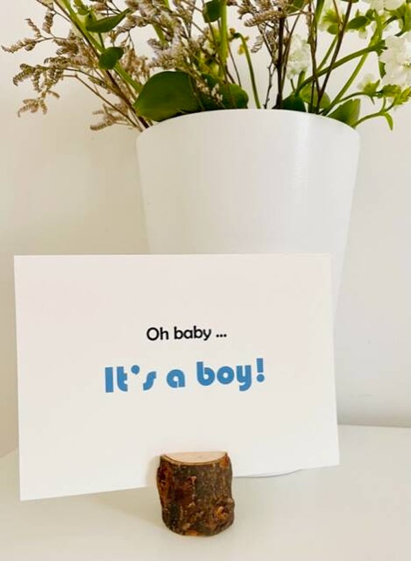 It's a boy!