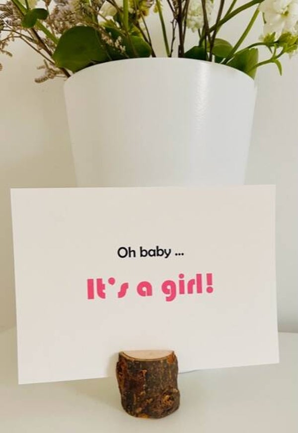 It's a girl!