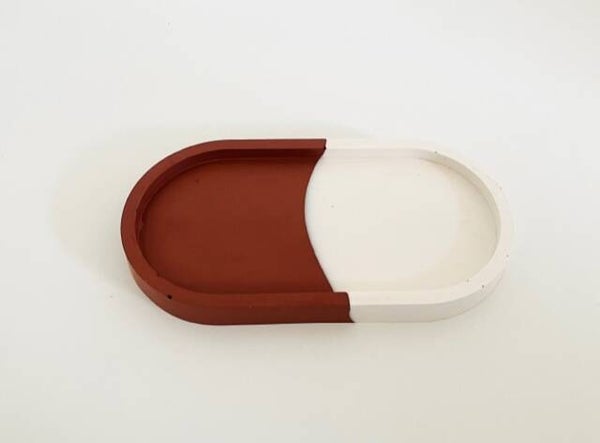 Oval Tray Florence - Bruin