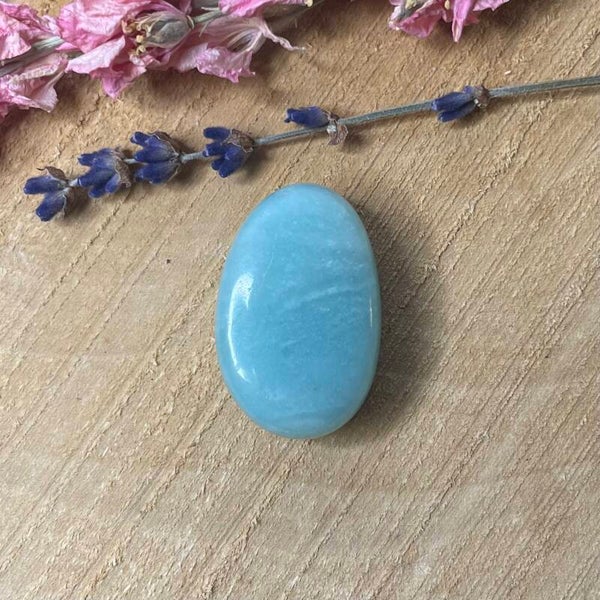 Amazoniet Doorboorde Hanger