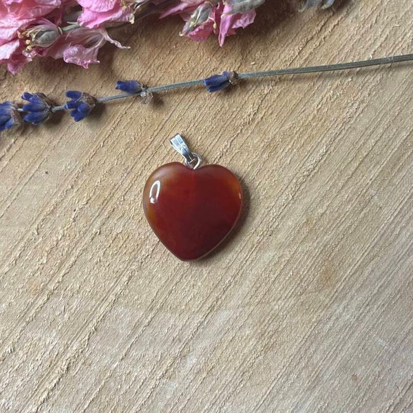 Carneool Hart Hanger