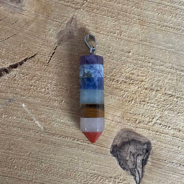 7 chakra edelsteenhanger