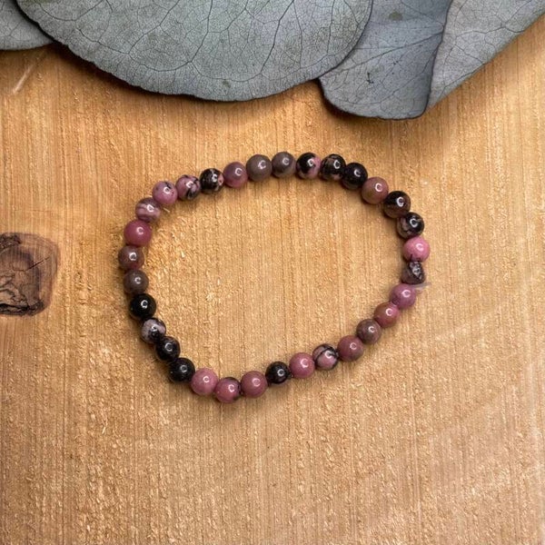 Kinderarmband edelsteen rhodoniet