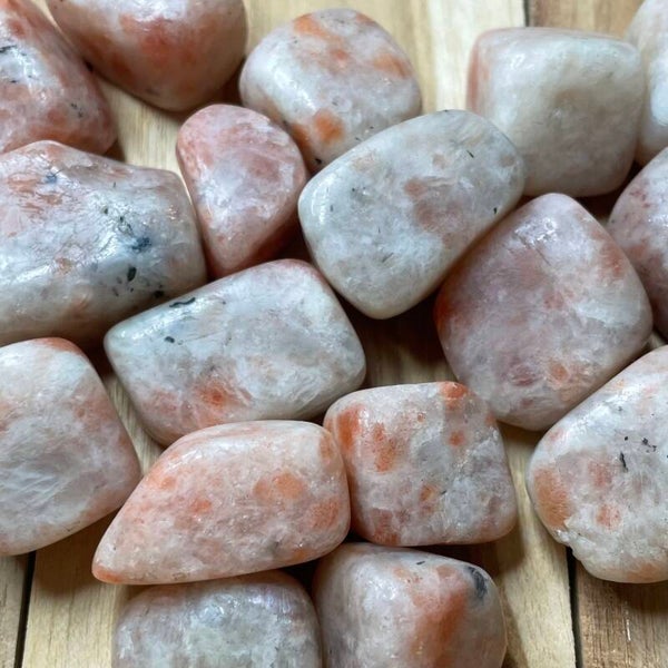 Zonnesteen trommelsteen