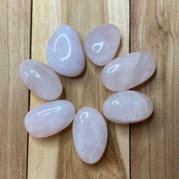 Lavendelkwarts trommelsteen