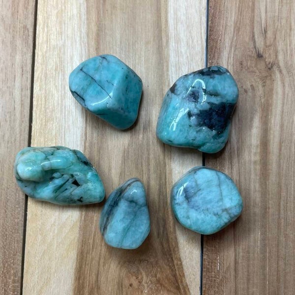 Smaragd trommelsteen