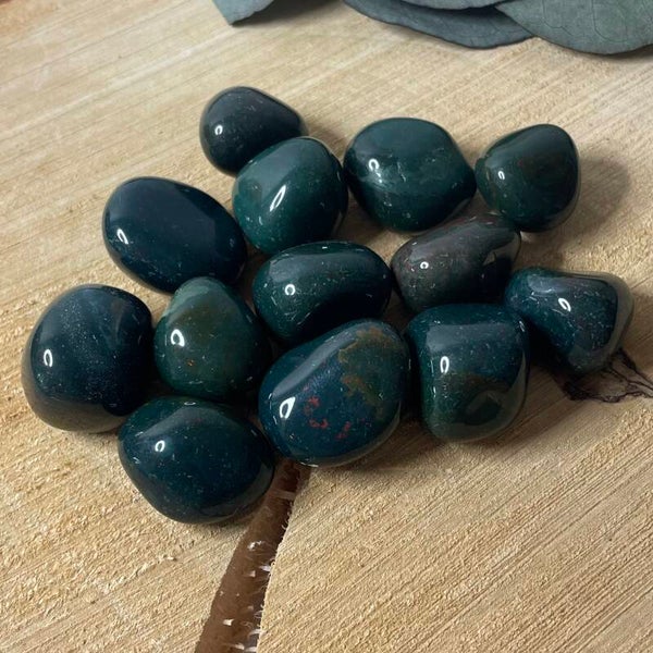 Heliotroop trommelsteen