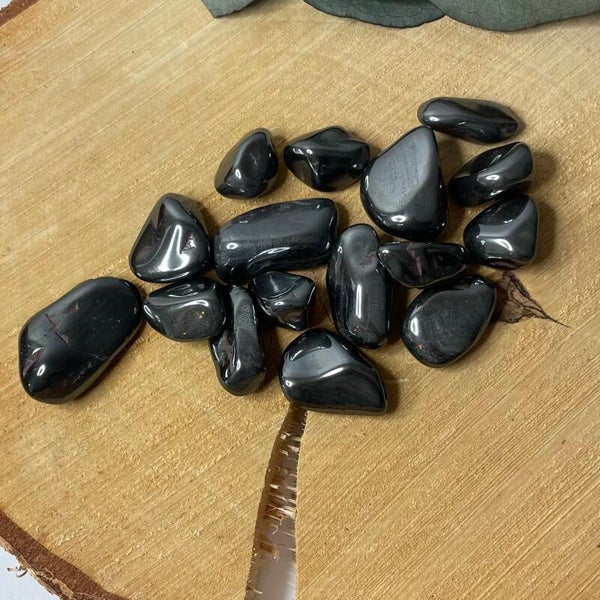 Hematiet trommelsteen