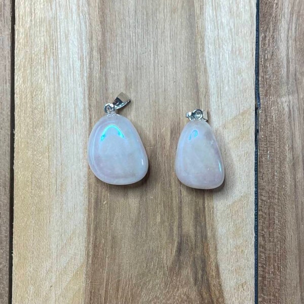 Angel aura kwarts hanger