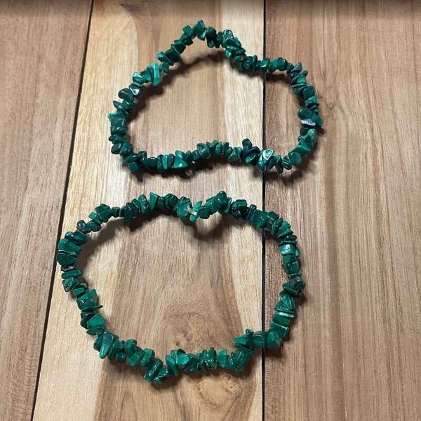 Malachiet splitarmband