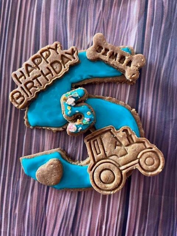 Biscuit "Number anniversaire"