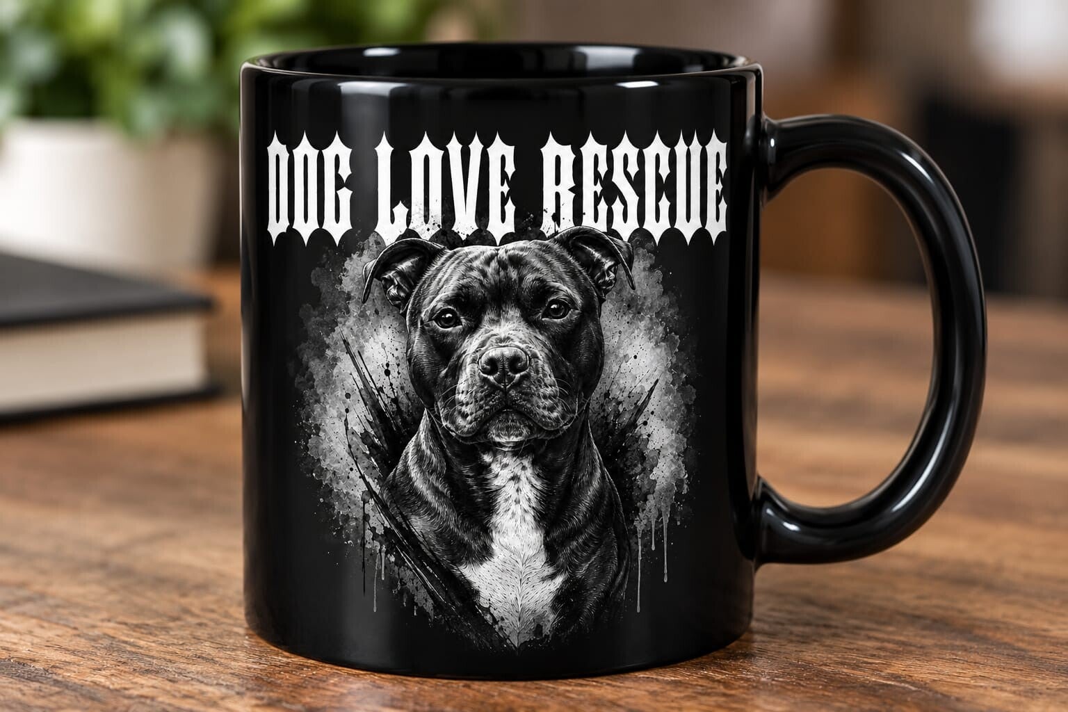 Tasse ,,Dog Love - Rescue,,