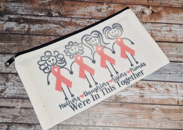 Rintasyöpä-meikkipussi