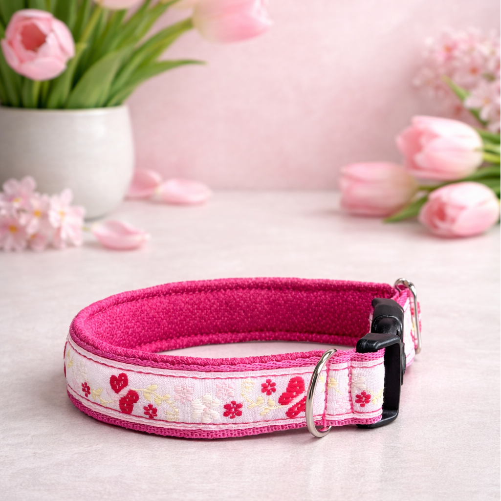 Hundehalsband "butterfly"