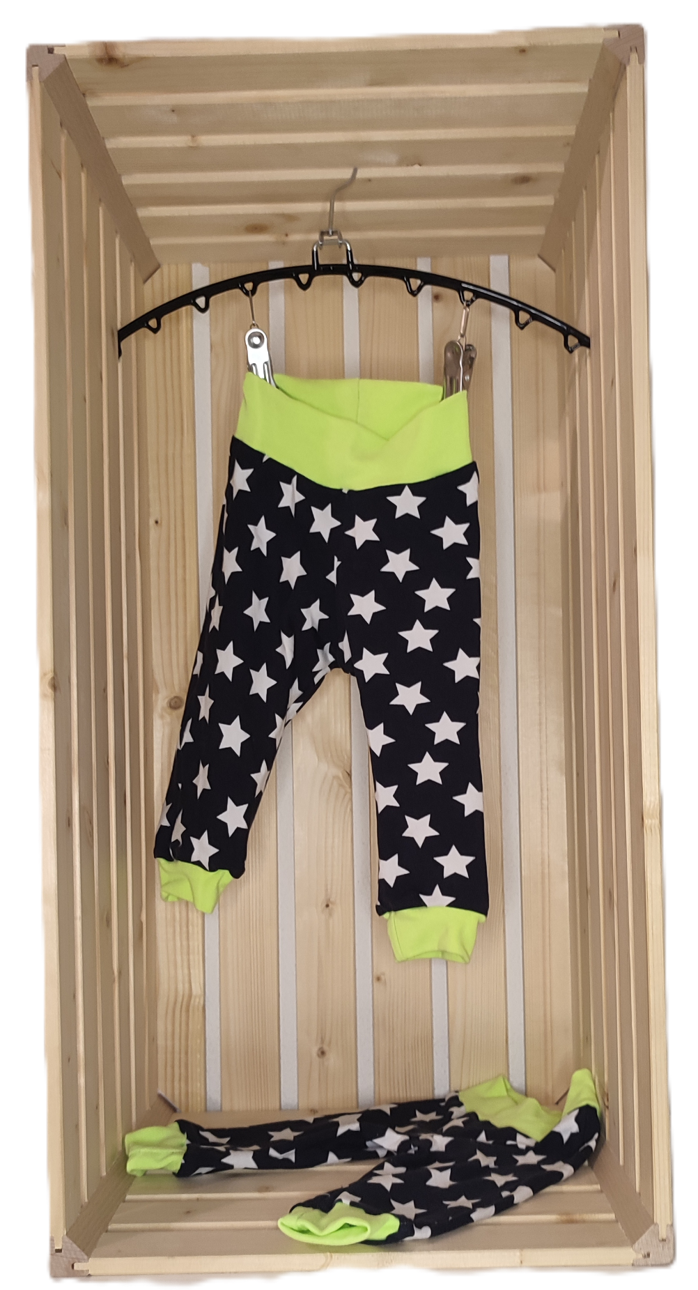 Hose - Sternen/neongelb