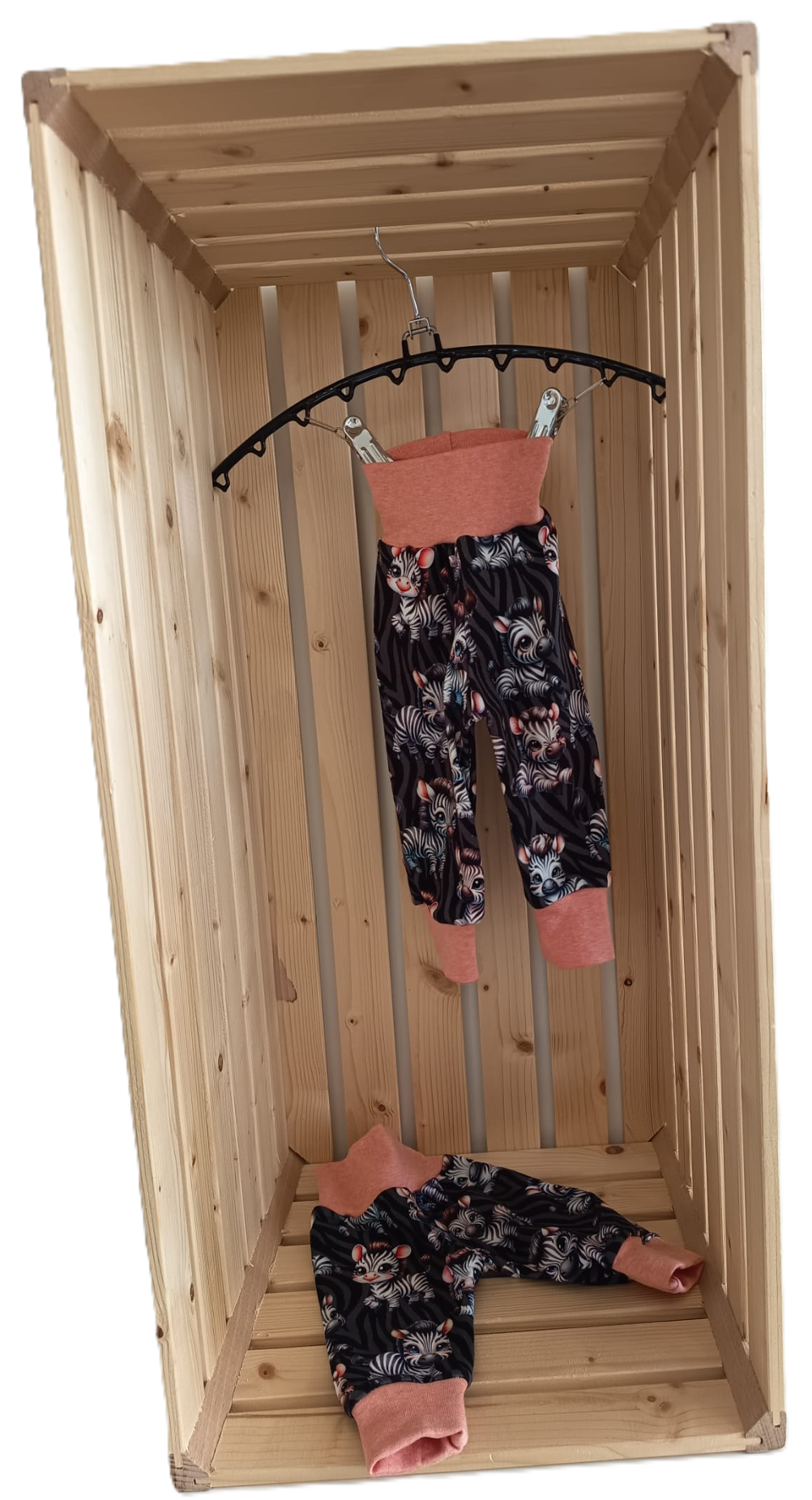 Hose - niedliches Zebra/orange meliert