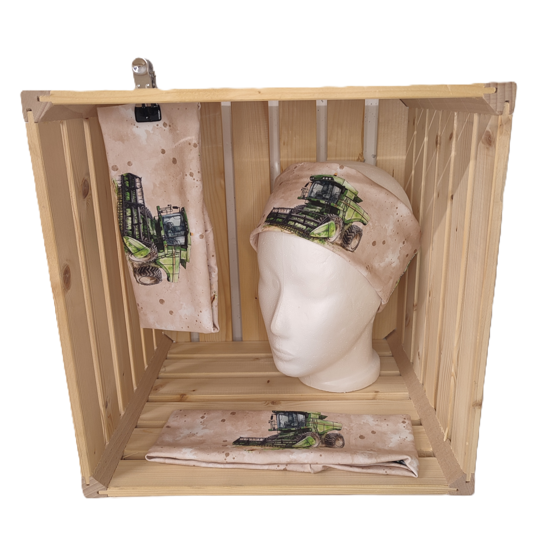 Stirnband-Mähdrescher