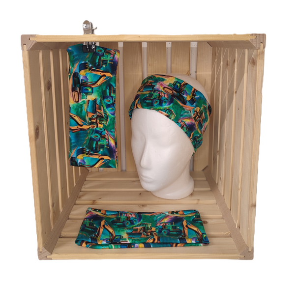 Stirnband-Baumaschinen (farbig)