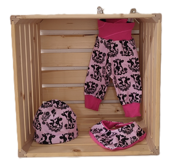 Newborn Set  -                             Kuh rosa