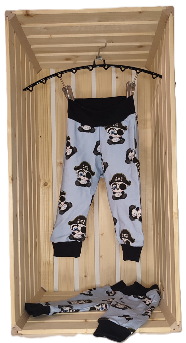 Hose - Panda/schwarz