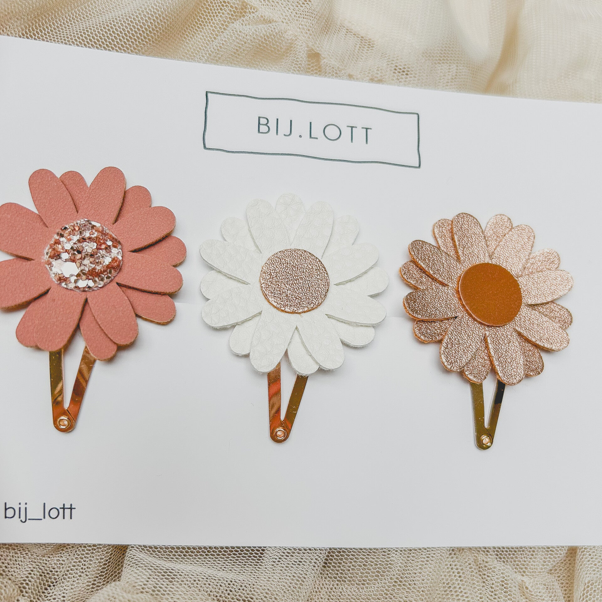 Gemixt haarsetje - Madelief