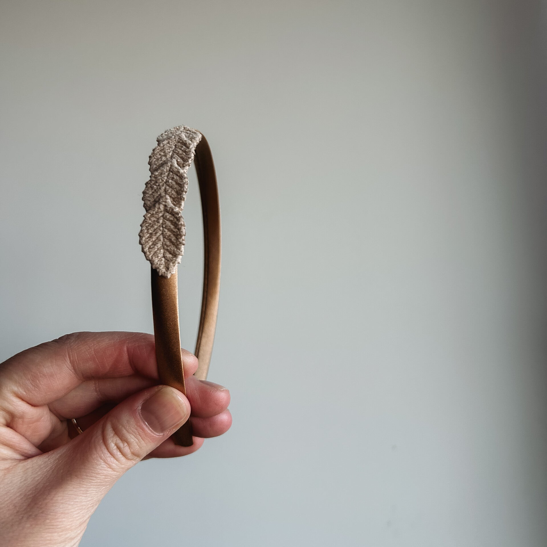 Diadeem - Beige naturel