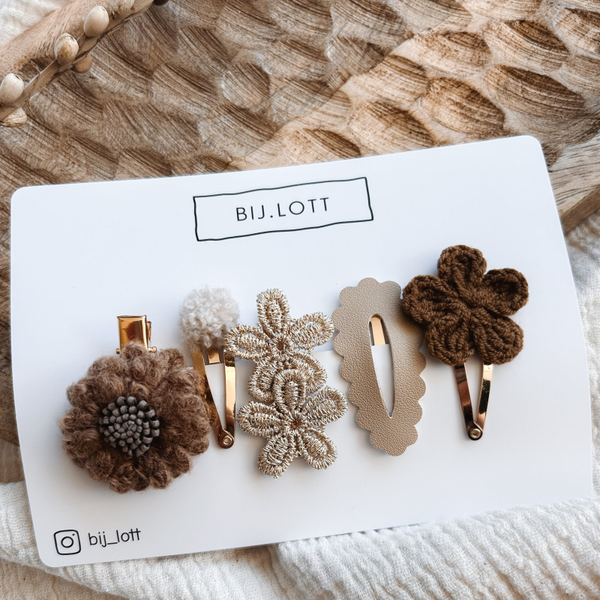 Gemixt haarsetje - Bobby