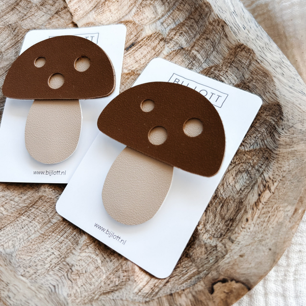 Haarclip - Mushroom Magic