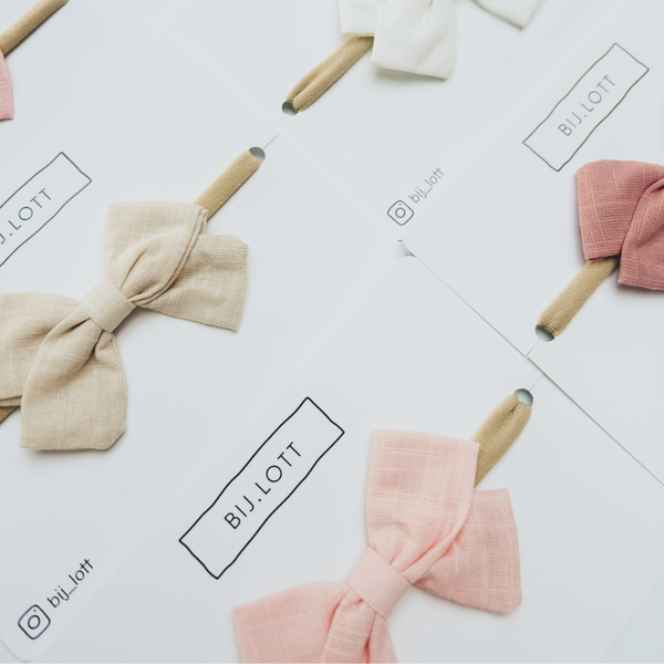 Babyhaarband - cotton bow
