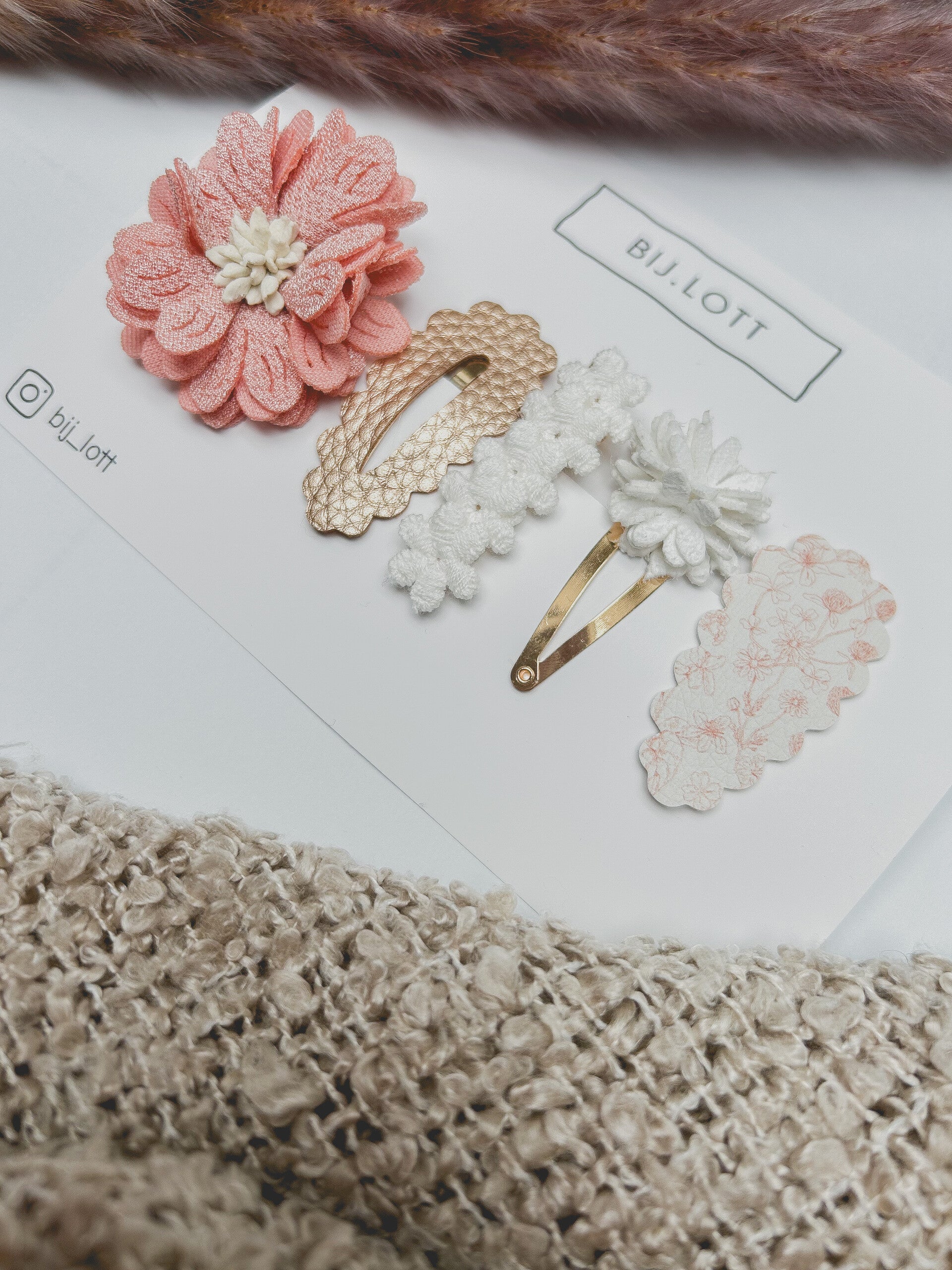 Gemixt haarsetje - Blossom Mild