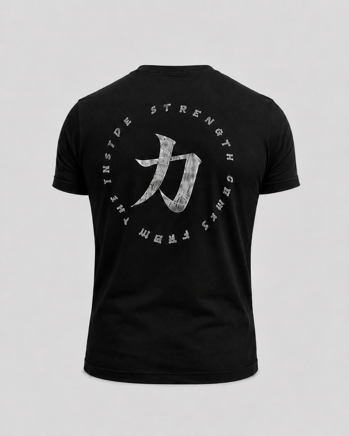 Inside Strength Muscle Fit Tee – Black