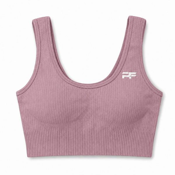VDRN Ribbed Seamless Bra – Rose