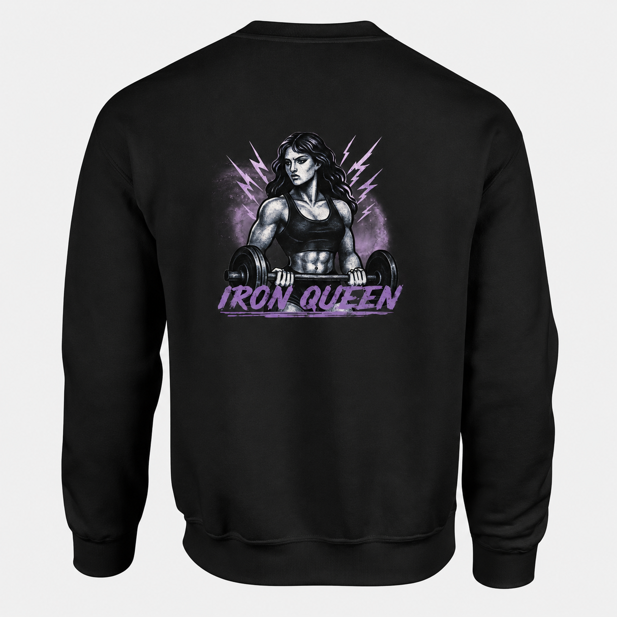 Sweater Black - Iron Queen
