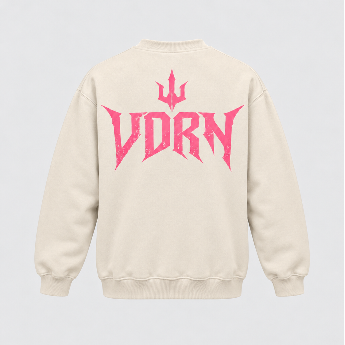 VDRN Crewneck Sweater - Beige / Pink