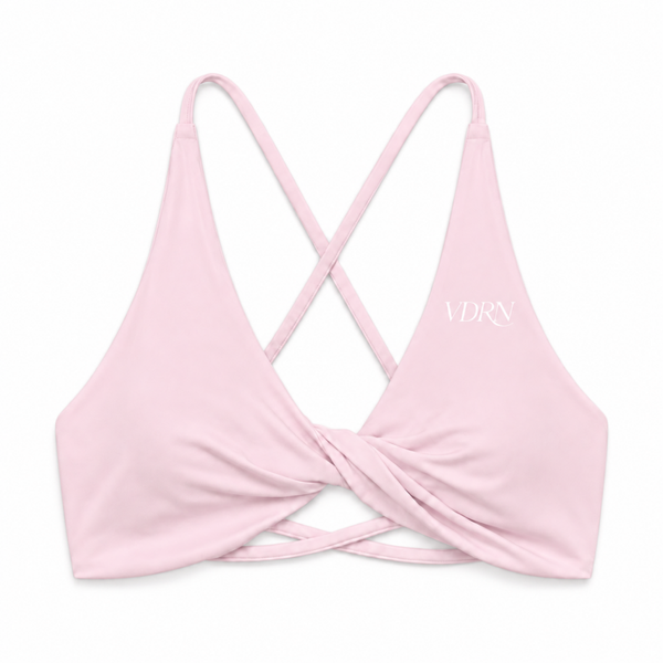 VDRN Twist Cross Sports Bra Roze