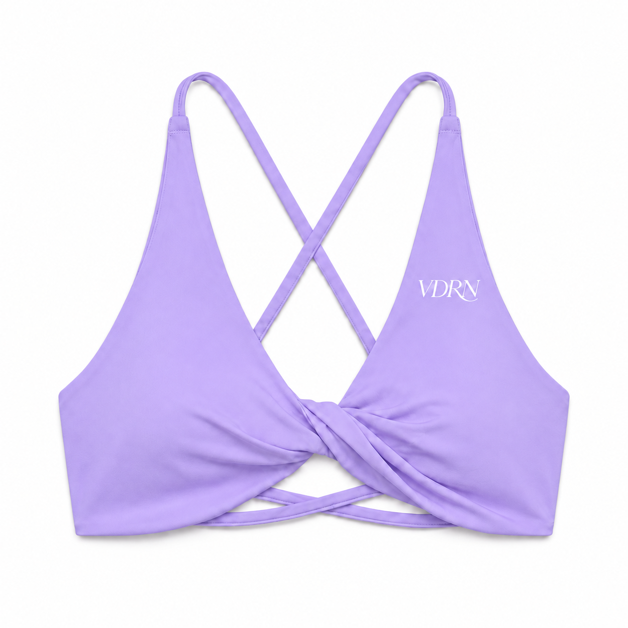 VDRN Twist Cross Sports Bra Lila