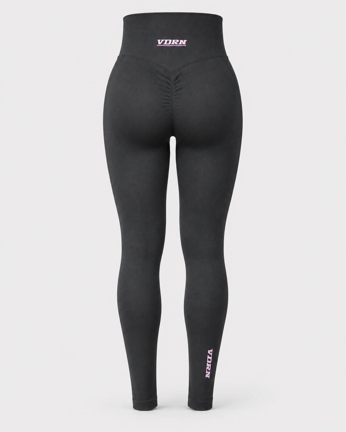 VDRN Scrunch Legging - Roze Logo