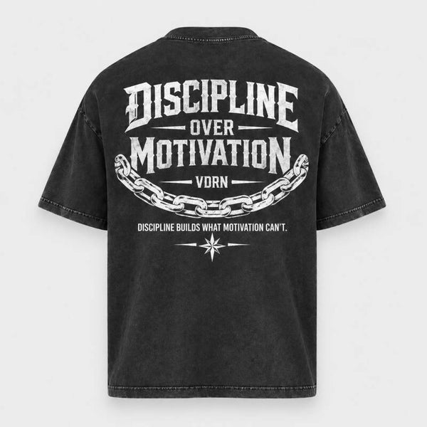 Washed Oversized Tee - Discipline