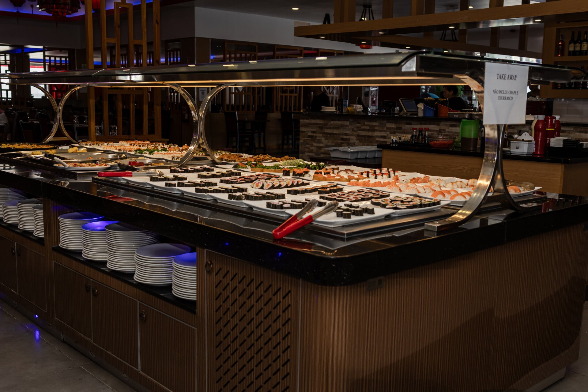 Wok City Cacém buffet peças sushi takeaway