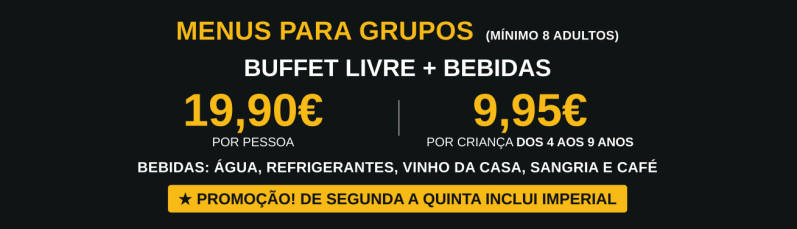 Wok City Cacem menu precos buffet grupos