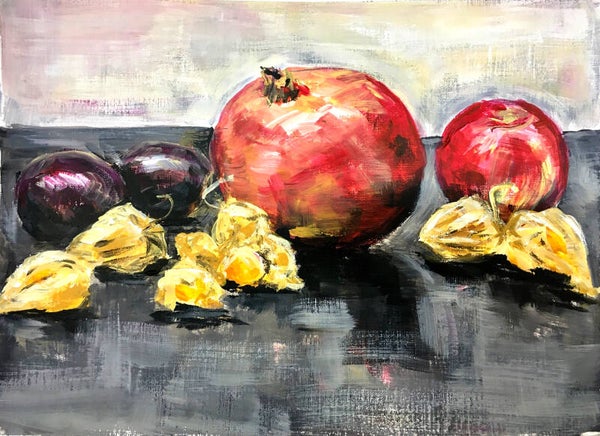 Still life with cape goosberries