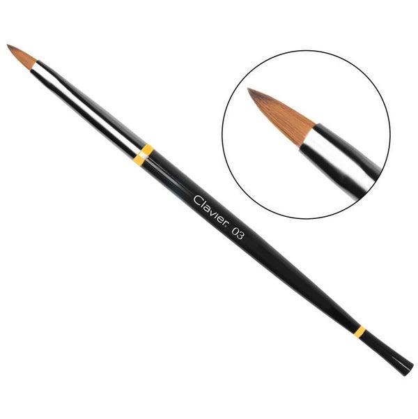 Brush for Acrylic and Acrylic Decorations – 03 Black CLAVIER