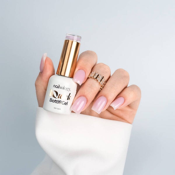 IQuick Bottle Gel Nailsology, Pinky Promise BB03, 8ml CLAVIER