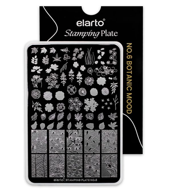 Stamping Plate No. 6 Botanic Mood ELARTO