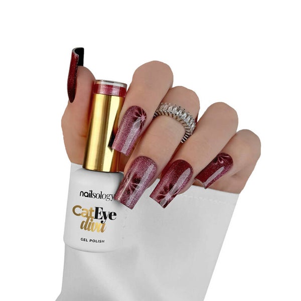 Nailsology Cat Eye Diva C06 "Meowlyn Monroe" Gel Polish 8ml CLAVIER