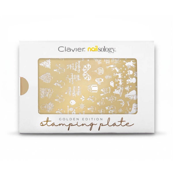 Golden Edition Metal Stamping Plate – CHRISTMAS TIME (03/L) CLAVIER