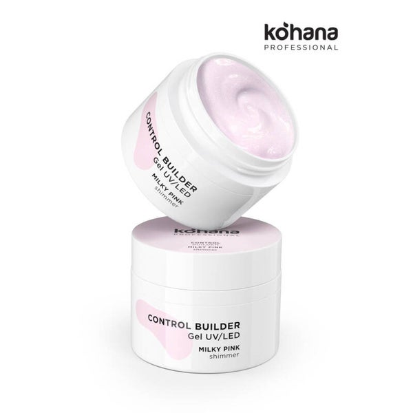 Control Builder - Milky Pink Shimmer 50ml KOHANA