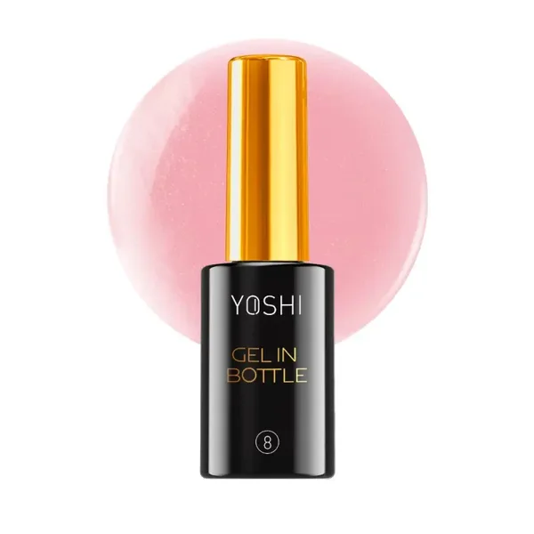 Gel In Bottle No.8 Pink Nude 10ml YOSHI