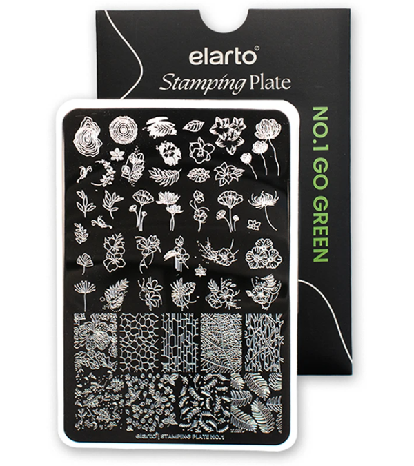 Stamping Plate No. 1 Go Green ELARTO
